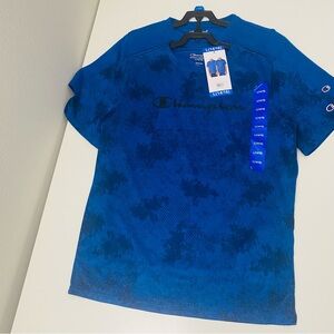 Champion Youth Boys 2-pack Active T-Shirt, L-14/16 , Navy/Royal, NWT.